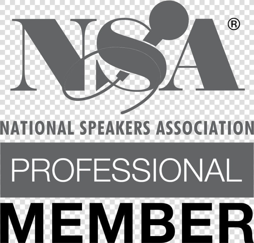 National Speakers Association Professional Member  HD Png DownloadTransparent PNG