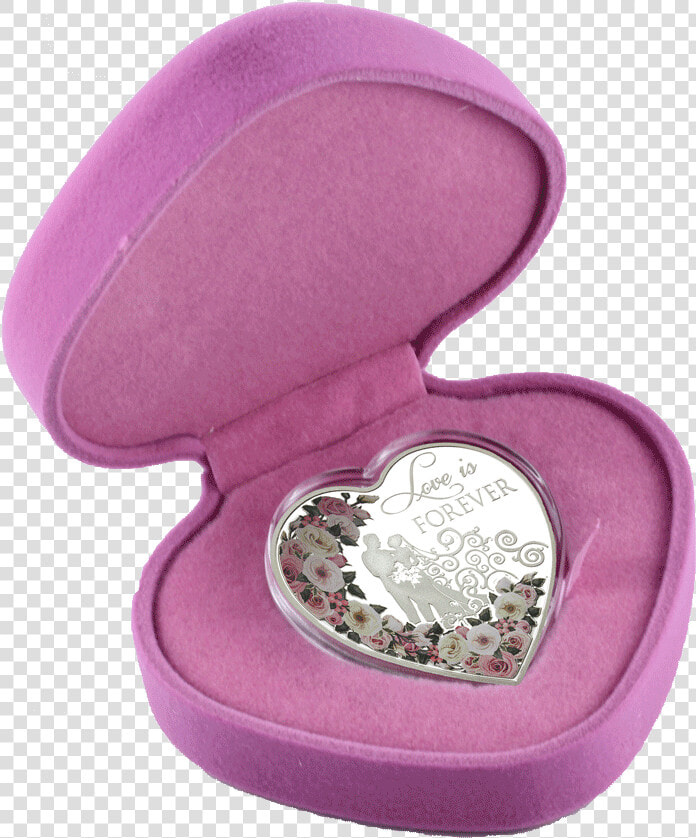 Love Is Forever 2018 Heart Shaped Silver Tokelau Coin  HD Png DownloadTransparent PNG