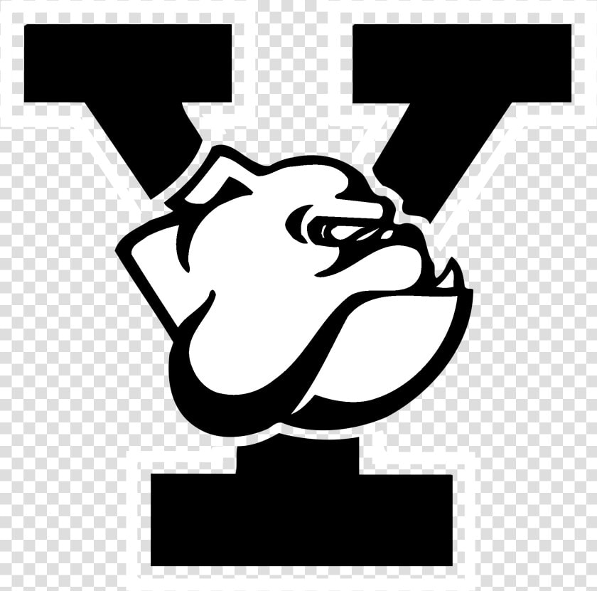 Black And White clip Art icon fictional Design graphics art   Yale Bulldogs Logo Png  Transparent PngTransparent PNG