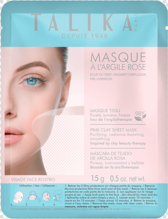 Pink Clay Mask   Talika Masks  HD Png DownloadTransparent PNG