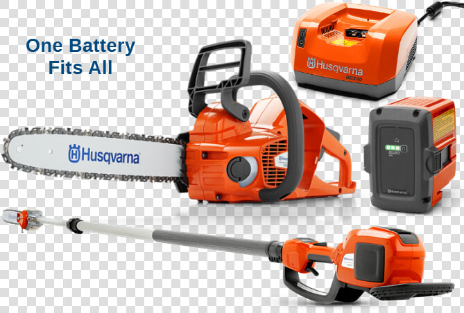 Husqvarna Pro Battery Tree Equipment   Husqvarna Battery Chainsaw  HD Png DownloadTransparent PNG