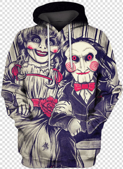 3d Annabelle And Jigsawtshirt   Annabelle Doll Cartoon  HD Png DownloadTransparent PNG