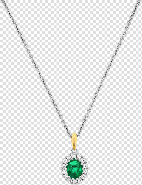 Spark Creations Emerald  amp  Diamond Necklace   Locket  HD Png DownloadTransparent PNG