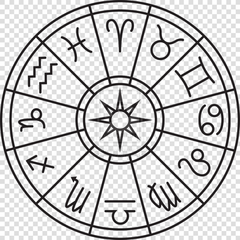 Zodiac Circle By 23linsky23 d6k6ne2   Astrology Png  Transparent PngTransparent PNG