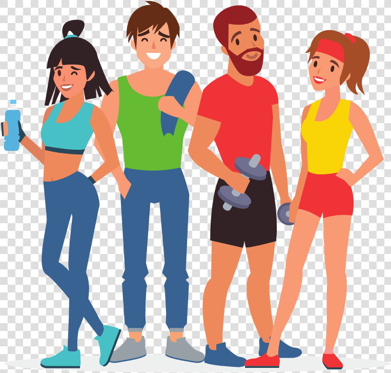 Vallejo Personal Training   Fitness Cartoon Transparent  HD Png DownloadTransparent PNG