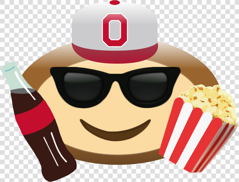 Brutus Buckeye Eating Popcorn  HD Png DownloadTransparent PNG