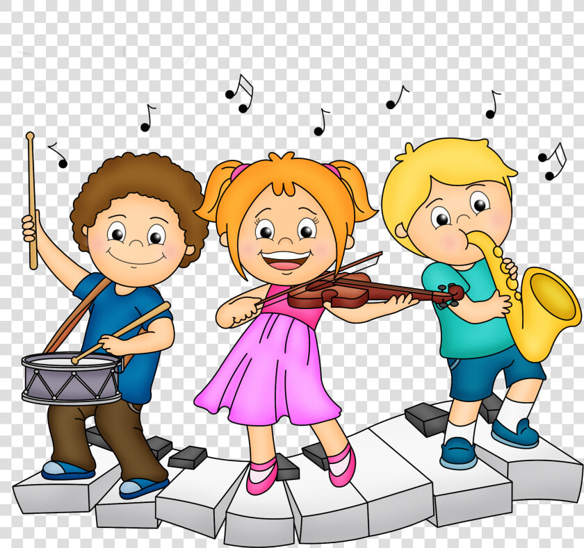 Music For Kids  Art For Kids  Crafts For Kids  Clip   Kids Playing Musical Instruments Clipart  HD Png DownloadTransparent PNG