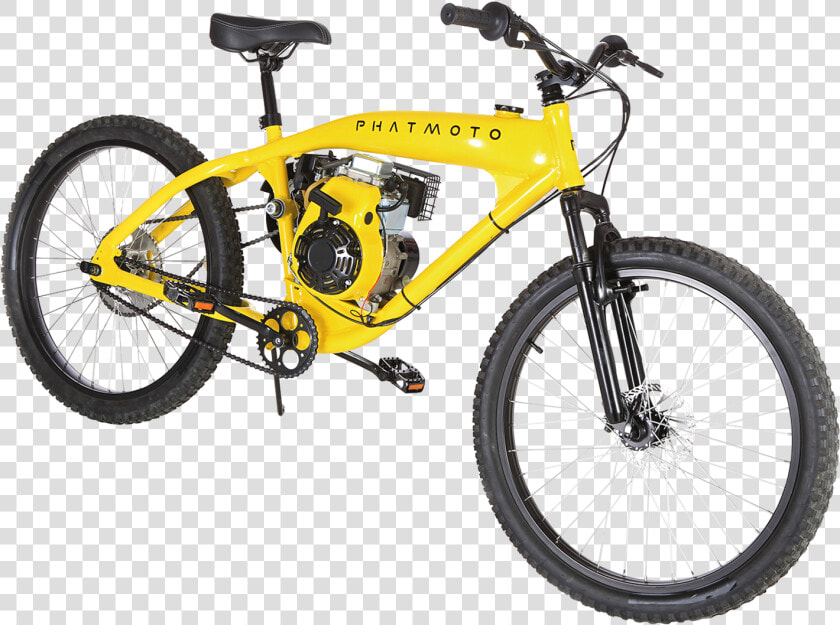 Pre assembled Gas Bike Kit By Phatmoto   Schwinn 27 5 Aluminum Comp  HD Png DownloadTransparent PNG