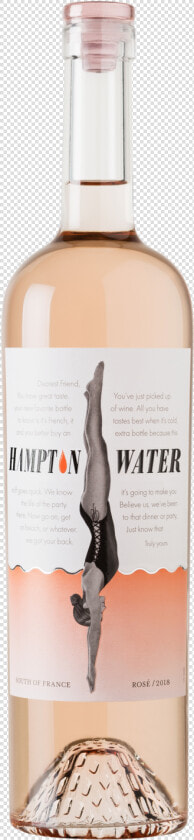 Hampton Water 75cl New 2018   Hampton Water Rose Wine  HD Png DownloadTransparent PNG