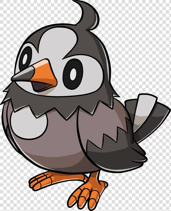 Transparent Pokemon Png Pack   Pokemon Starly Starly No Background  Png DownloadTransparent PNG