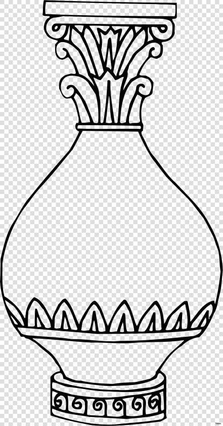 Vases Drawing At Getdrawings   Line Drawing Of Vase  HD Png DownloadTransparent PNG