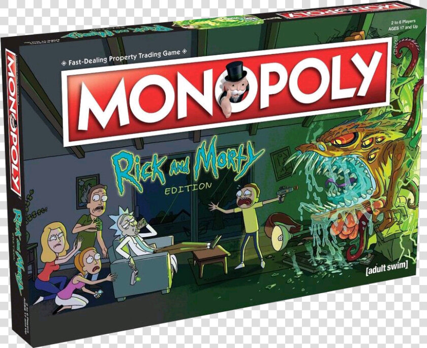 Rick And Morty Edition   Png Download   Monopoly Rick  amp  Morty  Transparent PngTransparent PNG