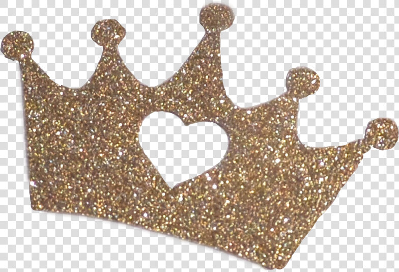  crown  crowns  prettycrowns  pretty  queen  queencrown   Gold Crown With Heart Transparent  HD Png DownloadTransparent PNG