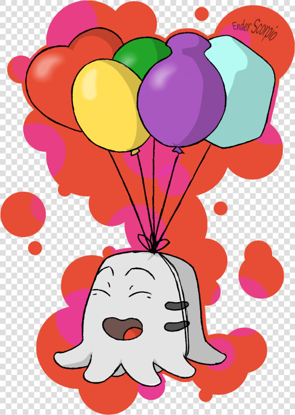 Mini Ghast   Balloon  HD Png DownloadTransparent PNG