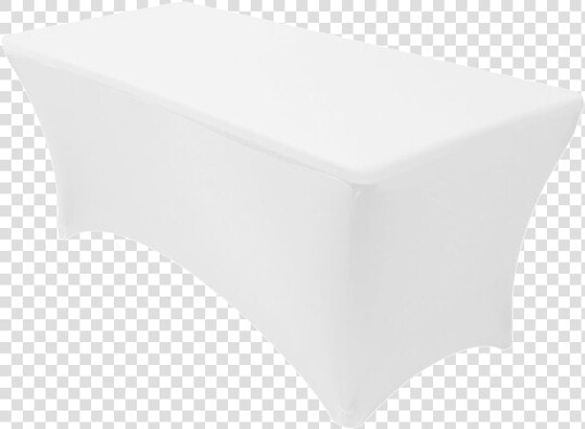 White Tablecloth On Rectangle Table  HD Png DownloadTransparent PNG