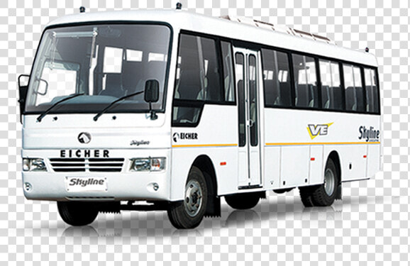 Staff Bus Services In Chennai   Eicher Skyline Bus 32 Seater  HD Png DownloadTransparent PNG