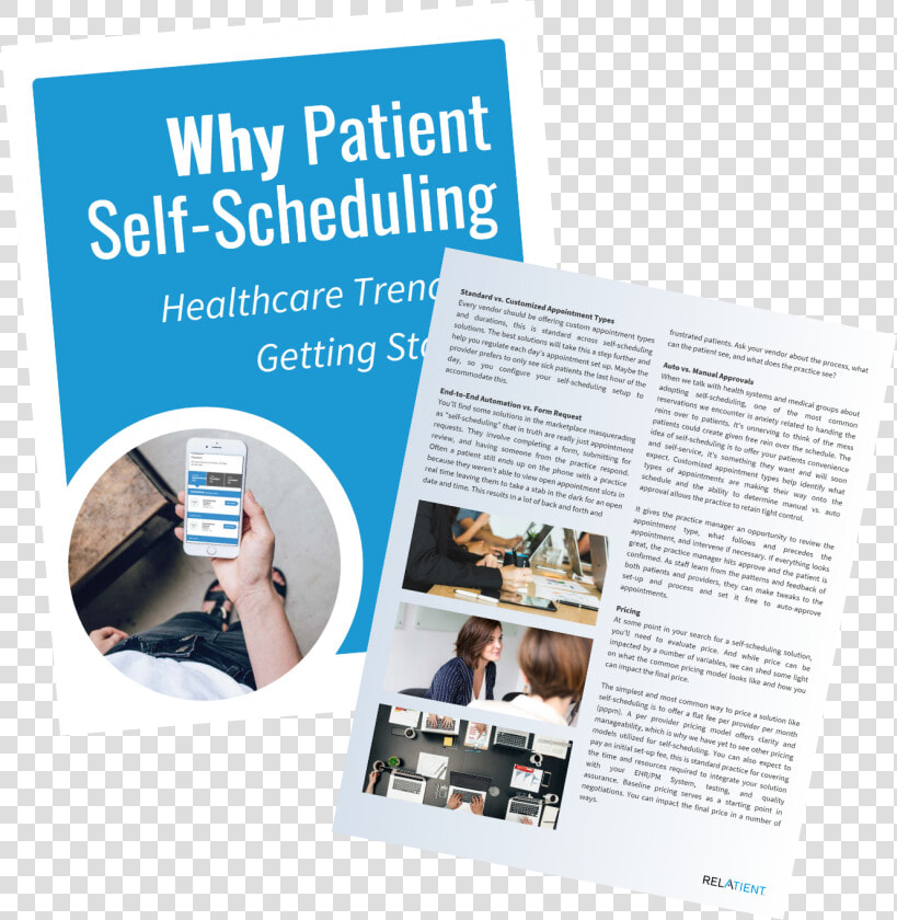  ebook Download  Why Patient Self scheduling   Flyer  HD Png DownloadTransparent PNG