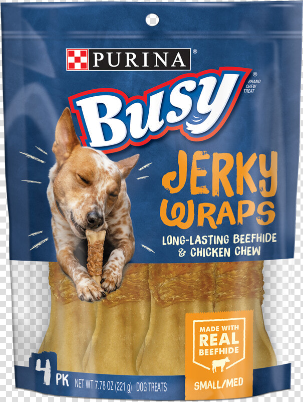 Purina Busy Jerky Wraps  HD Png DownloadTransparent PNG