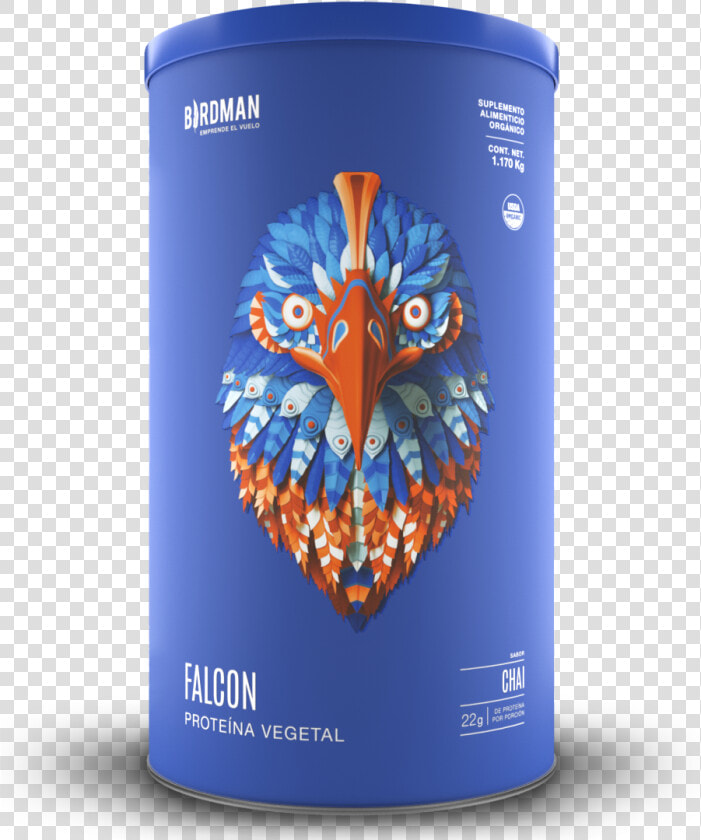 Falcon Protein Chai   Vegan Protein Birdman  HD Png DownloadTransparent PNG