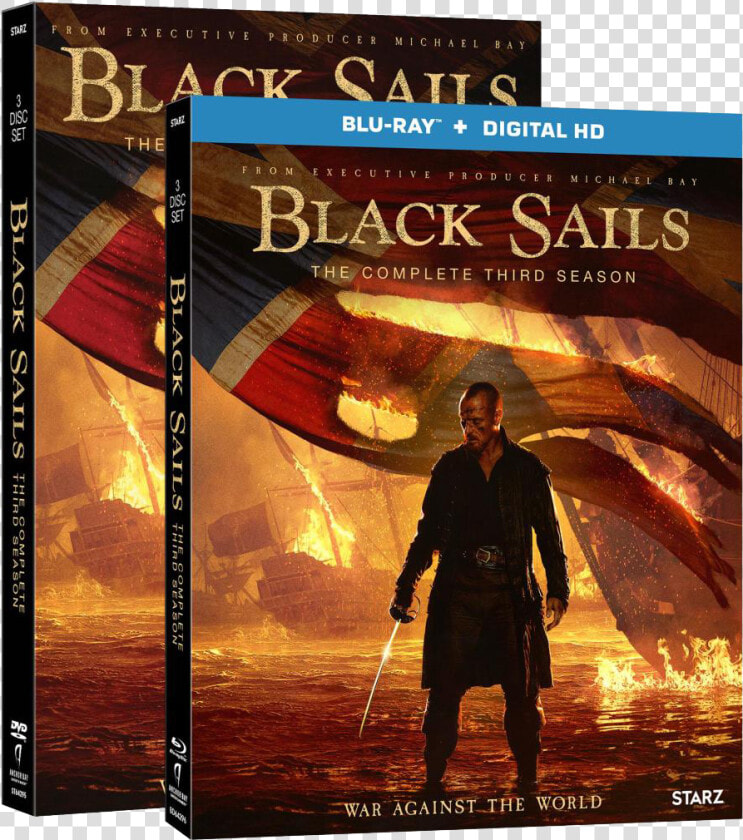 Black Sails Blu Rays  HD Png DownloadTransparent PNG