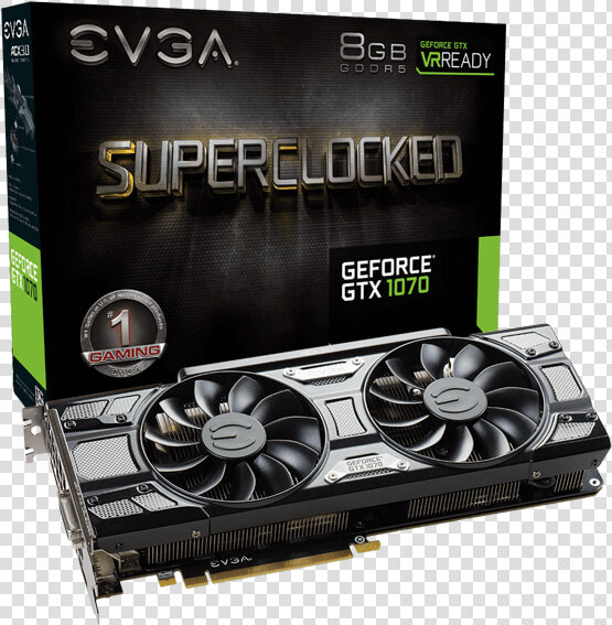 Gtx 1070 Evga Sc Black  HD Png DownloadTransparent PNG