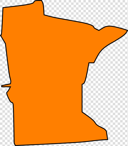 Orange Minnesota Clip Art   Minnesota Clipart  HD Png DownloadTransparent PNG