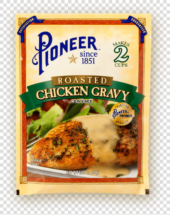 Roasted Chicken Gravy Pioneer Packaging   Gravy Mix  HD Png DownloadTransparent PNG