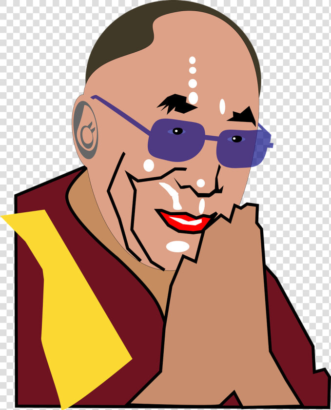 Dalai Lama Clip Art  HD Png DownloadTransparent PNG