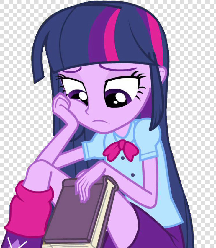 Eqg Rainbow Rocks Twilight Sparkle Vector By Abtoons d7ld5fx   Twilight Sparkle Is Sad  HD Png DownloadTransparent PNG