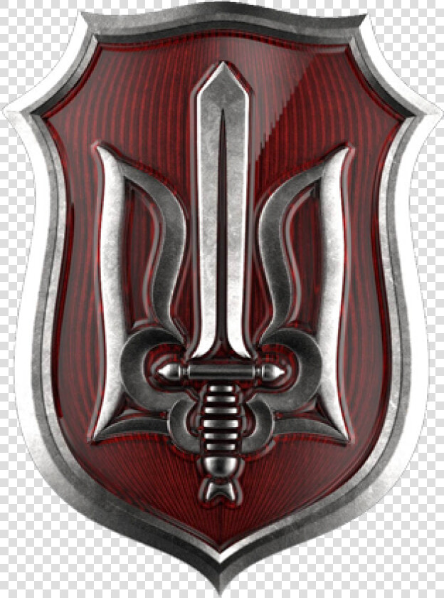 Trident Coat Of Arms Of Ukrainian Nationalists   Щит Герб Украины Png  Transparent PngTransparent PNG