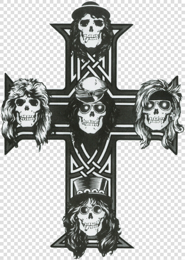 Guns N Roses Logo Png   Transparent Cartoons   Guns N Roses Cross Png  Png DownloadTransparent PNG