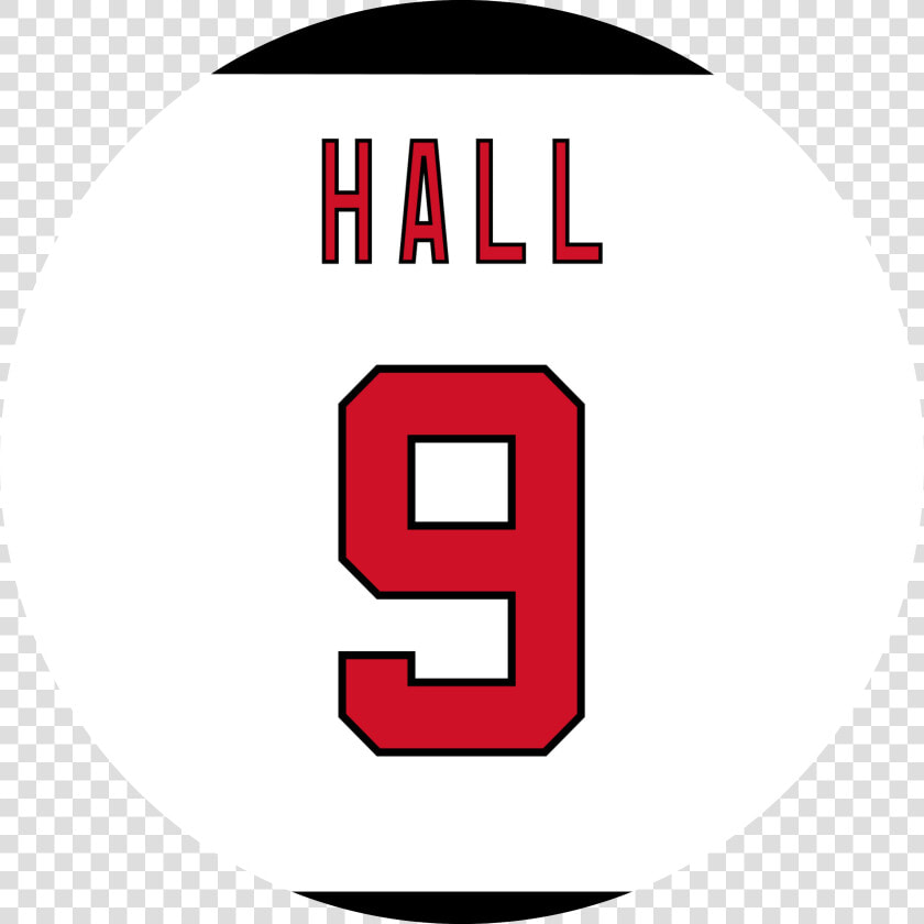 Taylor Hall Away Jersey By Puckstyle   Circle  HD Png DownloadTransparent PNG