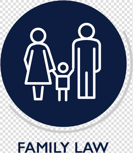 Family Law   White Family Icon Black Background  HD Png DownloadTransparent PNG