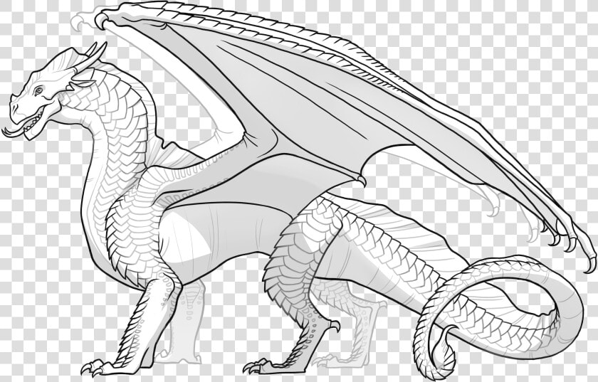 Wings Of Fire Rainwing Coloring Pages   Wings Of Fire Coloring Pages  HD Png DownloadTransparent PNG