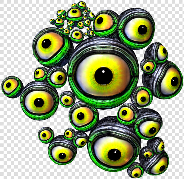 Monster Cartoon Eyeballs   Png Download   Cartoon Eyes Creature  Transparent PngTransparent PNG