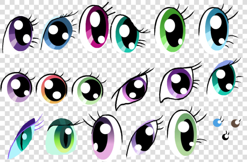 Sorry Luna S And Rarity S Eyes Look Odd  I Can T Draw   My Little Pony Body Eyes  HD Png DownloadTransparent PNG