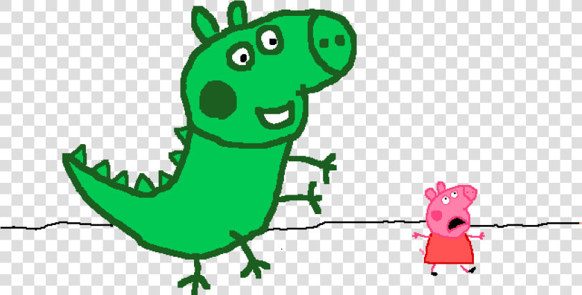 Leaks From The Next Jurassic World Movie   T Posing Peppa Pig  HD Png DownloadTransparent PNG