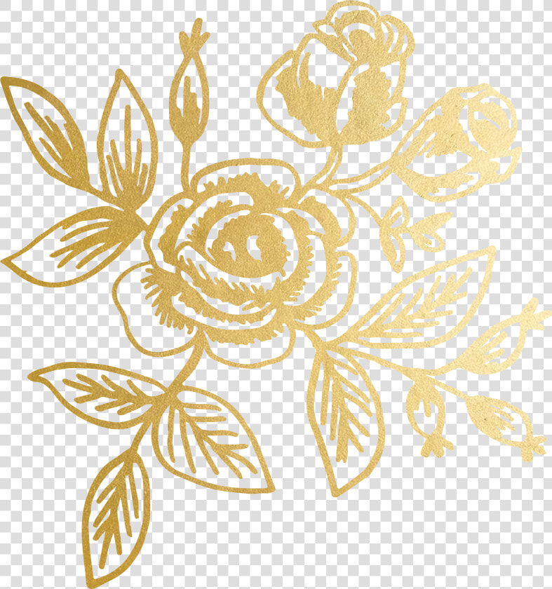 Transparent Gold Floral Pattern   Png Download   Transparent Flower Pattern Png  Png DownloadTransparent PNG