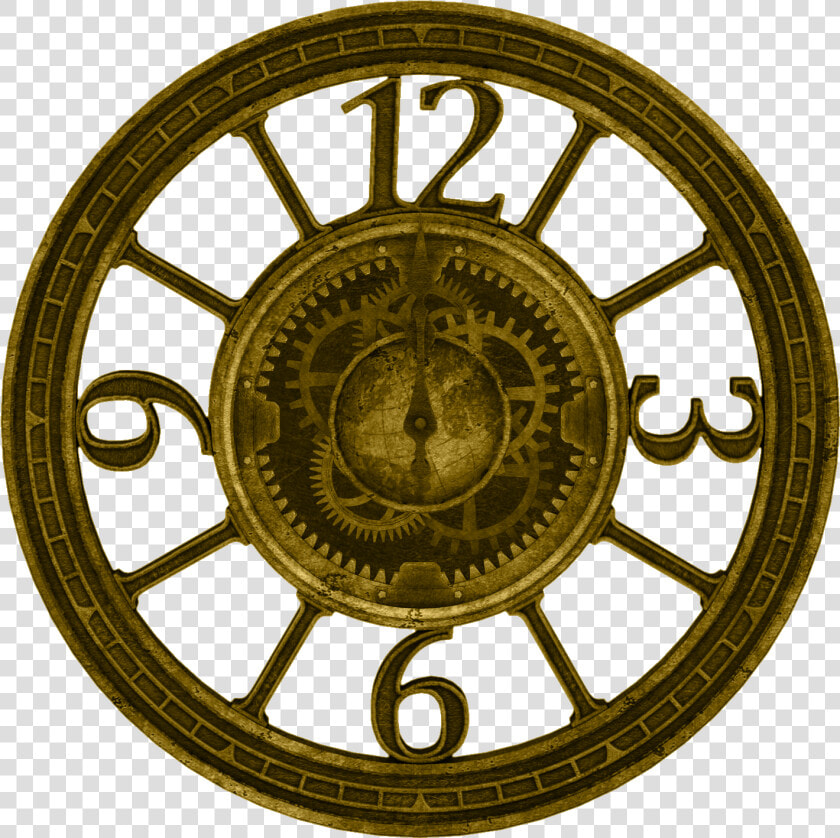 There S An Abundance Of Clocks  Gears  Clusters And   Steampunk Clock Face Png  Transparent PngTransparent PNG