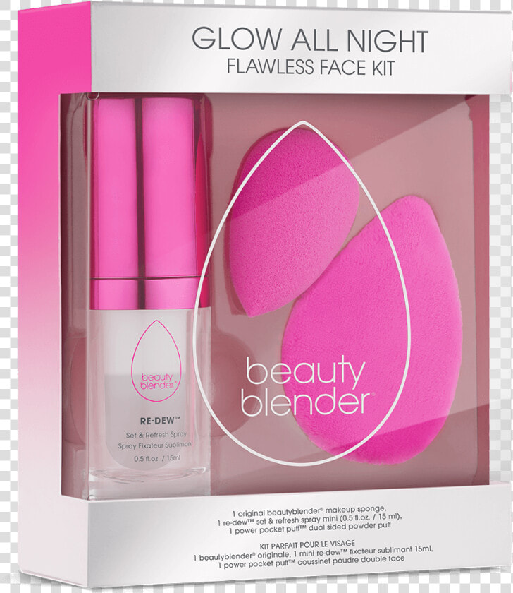 Glow All Night Kit In Packaging   Beauty Blender Glow All Night  HD Png DownloadTransparent PNG