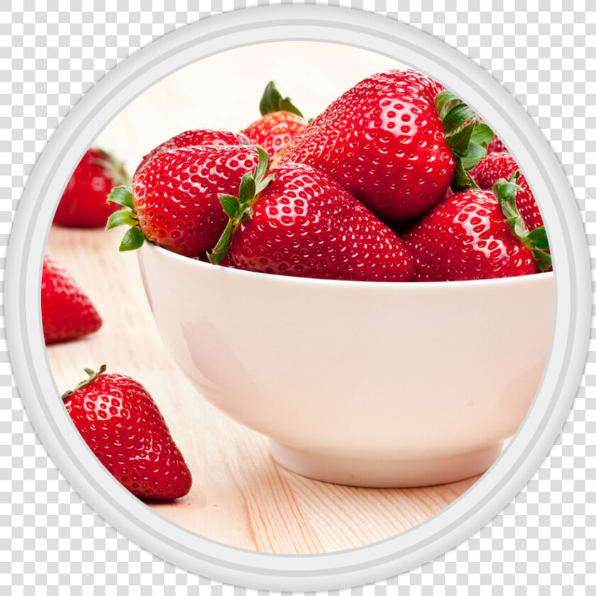 5 Buah Strawberry   Strawberry In A Bowl  HD Png DownloadTransparent PNG