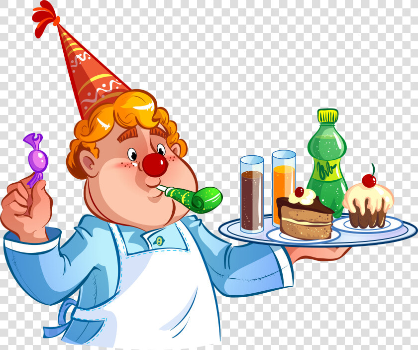 Food Cooking Chef Clip Art   Розтяжка З Днем Народження  HD Png DownloadTransparent PNG