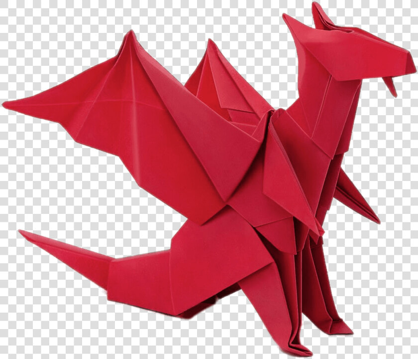 Origami Dragon   Origami Dragon Transparent Background  HD Png DownloadTransparent PNG