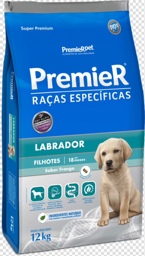 Premier Raças Específicas Labrador Cães Filhotes   Ração Para Labrador Filhote  HD Png DownloadTransparent PNG