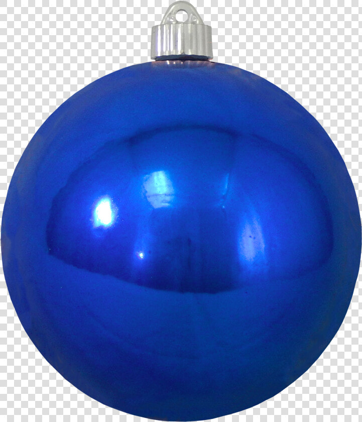 Christmas By Krebs Large Christmas Ornament Shiny Blue   Blue Christmas Ornament  HD Png DownloadTransparent PNG