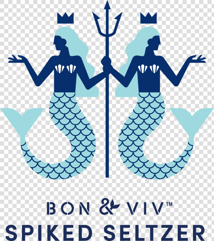 Bon amp viv Mermaid Vertical Iceblue   Bon  amp  Viv Spike Seltzer  HD Png DownloadTransparent PNG