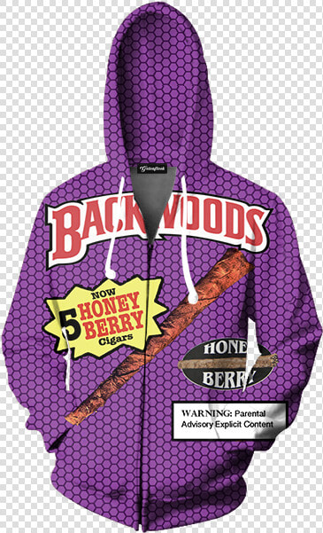 Backwoods Honey Berry Hoodie  HD Png DownloadTransparent PNG