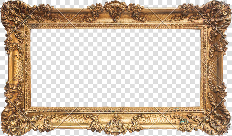 Antique Golden Frame   Landscape Picture Frame Png  Transparent PngTransparent PNG