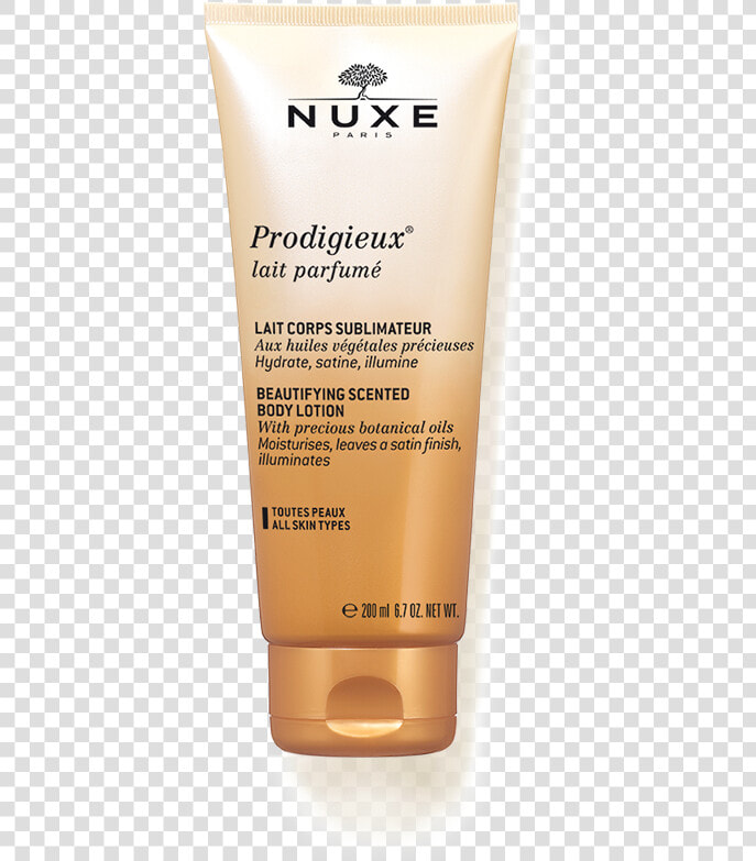 Nuxe Prodigieux Lait Parfumé   Nuxe Prodigieux Huile De Douche  HD Png DownloadTransparent PNG