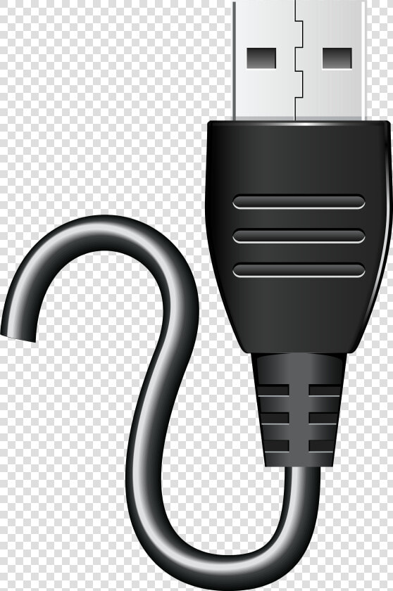 Usb Connector Png Clipart   Usb Cable Clipart  Transparent PngTransparent PNG